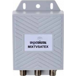 MIX/DEMIX SAT-TV CON PASSAGGIO CC SULL'INGRESSO SAT PER ESTERNI