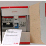 INTERRUTTORE MAGNETOTERMICO DIFFERENZIALE-ABB DS672 C1 2X1 A-10KA-400V-30 mA