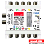 Multiswitch Ibrido Dcss | Legacy  5 Ingressi 2 Uscite 16UB  SCR 