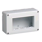 Contenitore BOX 3 moduli Int-Lgt S8103B Compatibile con serie Living International/Light.