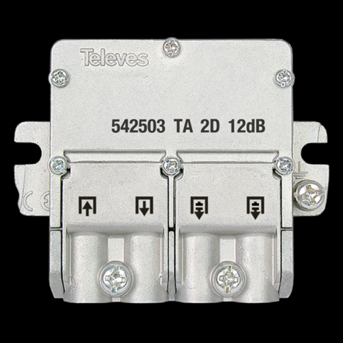 Derivatore 02 Uscite Mini . 5...2400MHz "EasyF" 2Vie 12dB