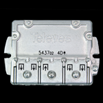 Partitore / Divisore 04 Uscite 5...2400MHz "EasyF" 4Vie 9/7,5dB