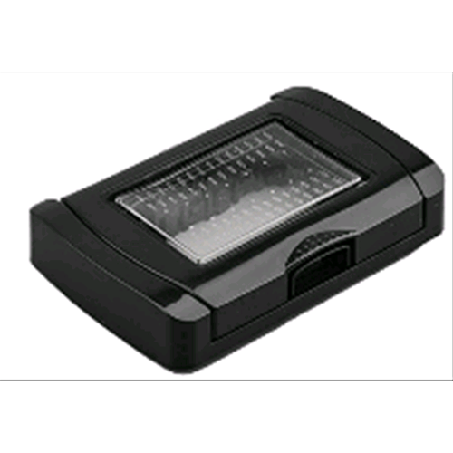 Placca Idrobox IP55 3P Nero/Vmr-Pln S6003N Compatibile con serie Plana