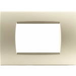 PLACCA 1007-13 7P ORO/LGT TECNOPOLIMERO Compatibile con serie Living International/Light.