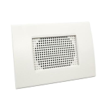 Altoparlante 15W 32 Ohm con placca bianca 503 831B/Int Compatibile con serie Living International/Light.