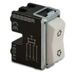 Doppio Pulsante Compatibile con Magic 5055-1 10 ampere con frecce (Utilizzato per Serrande/Tapparelle)