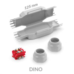 Giunto Muffola per Due Cavi 4 Poli 4mm Cavo Esterno minimo 10mm Max 16mm LITTLE JOINT L IP68/IP69K, preriempiti in gel, completi di connettore, adatti a ogni tipo di installazione, anche alle più estreme.