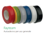 NASTRO ISOLANTE RAYTEAM 19MM X 25MT. BLU