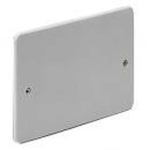 Coperchio per scatola 504 Bianco Placca Cieca