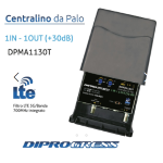 Amplificatore da palo 1 Ingresso UHF per amplificare segnali provenienti da 1 antenna TV Guadagno 30 dB Regolabile FILTRO LTE/4-5G