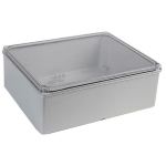 SCATOLA DA ESTERNO COPERCHIO TRASPARENTE IP65 240 X 190 X 90 