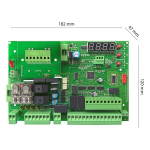 Scheda Centrale/quadro di comando 230Vac,digitale, per motori scorrevoli/motori ad ante/motori battente/motori garage. Senza trasformatore compatibile con morsettiere CAME  Nologo  START-S11C