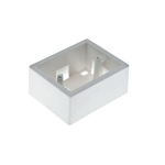 Scatola esterna porta frutti da esterno 2 posti bianca 