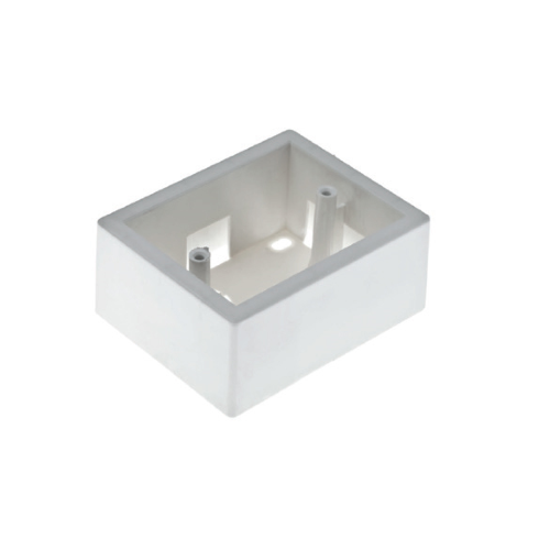 Scatola esterna porta frutti da esterno 2 posti bianca 