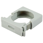 Clip Fissatubo a Morsetto Diametro min20 max35mm Grigio RAL 7035