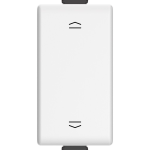 COMMUTATORE 1P 16A 250V ac a doppio tasto 1-0-2 - colore bianco