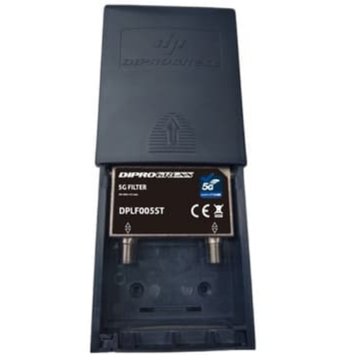 Filtro 5G LTE da palo 25dB con contenitore protettivo da esterno DIPROGRESS DPLF005T